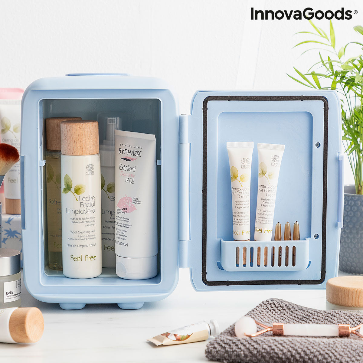 Mini Nevera para Cosméticos