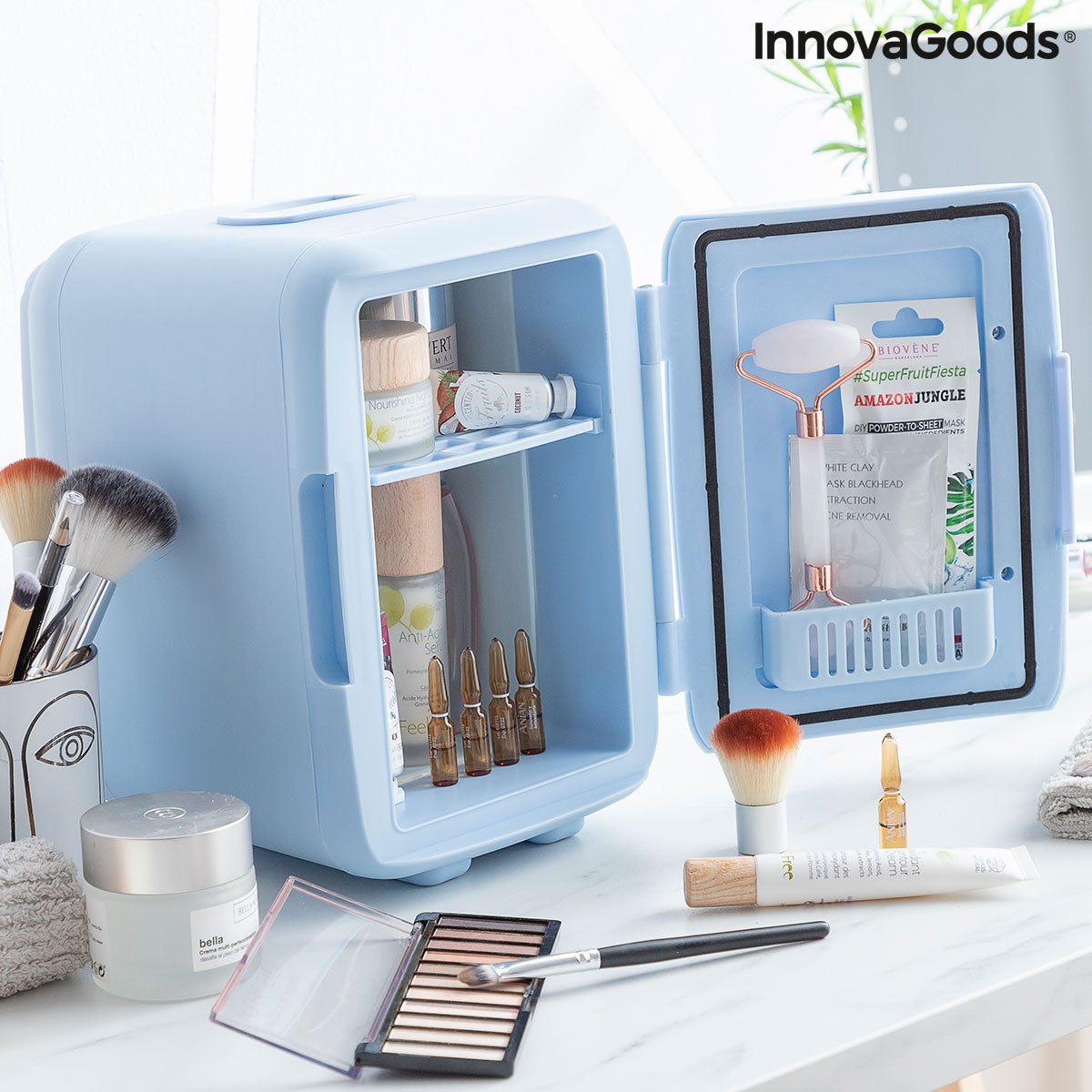 Mini Nevera para Cosméticos