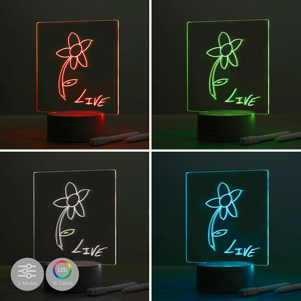 Pizarra LED Neón para Mensajes