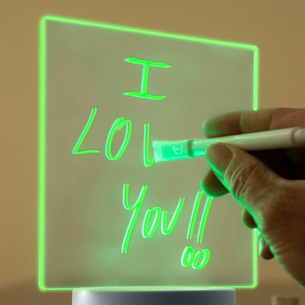 Pizarra LED Neón para Mensajes