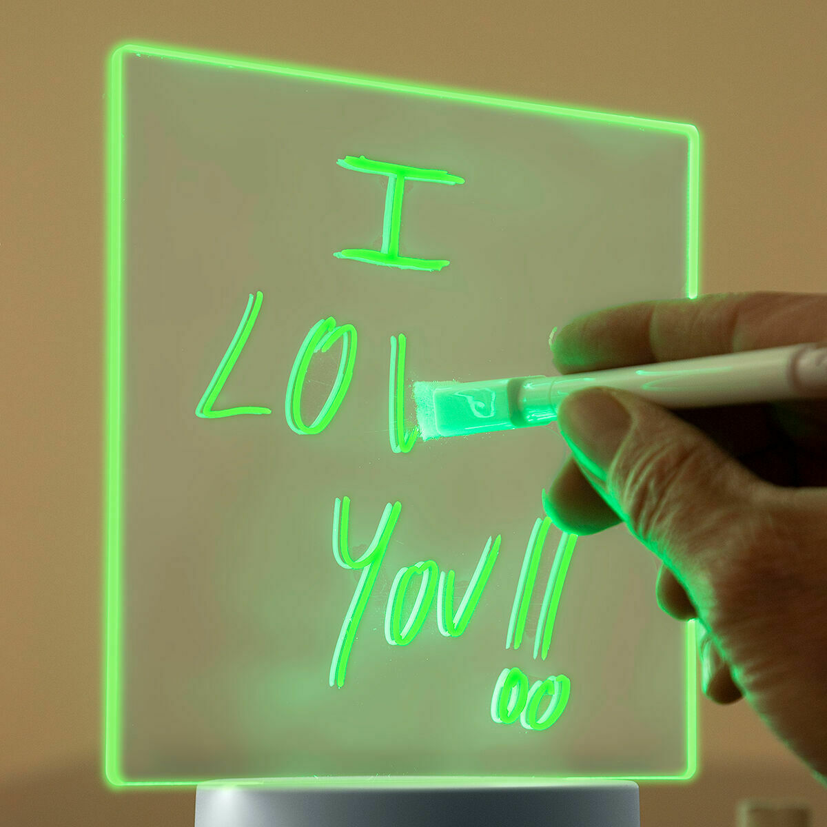 Pizarra LED Neón para Mensajes