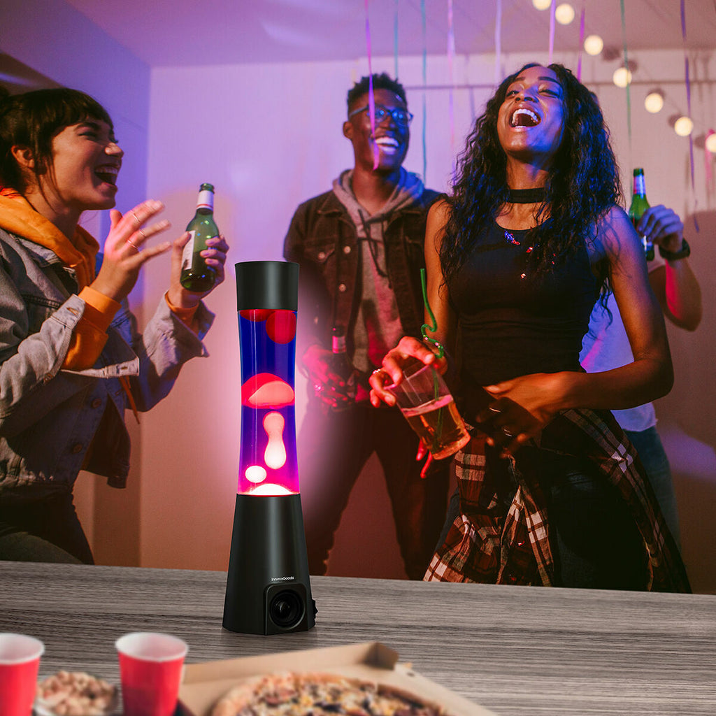 Lámpara de Lava con Altavoz Bluetooth