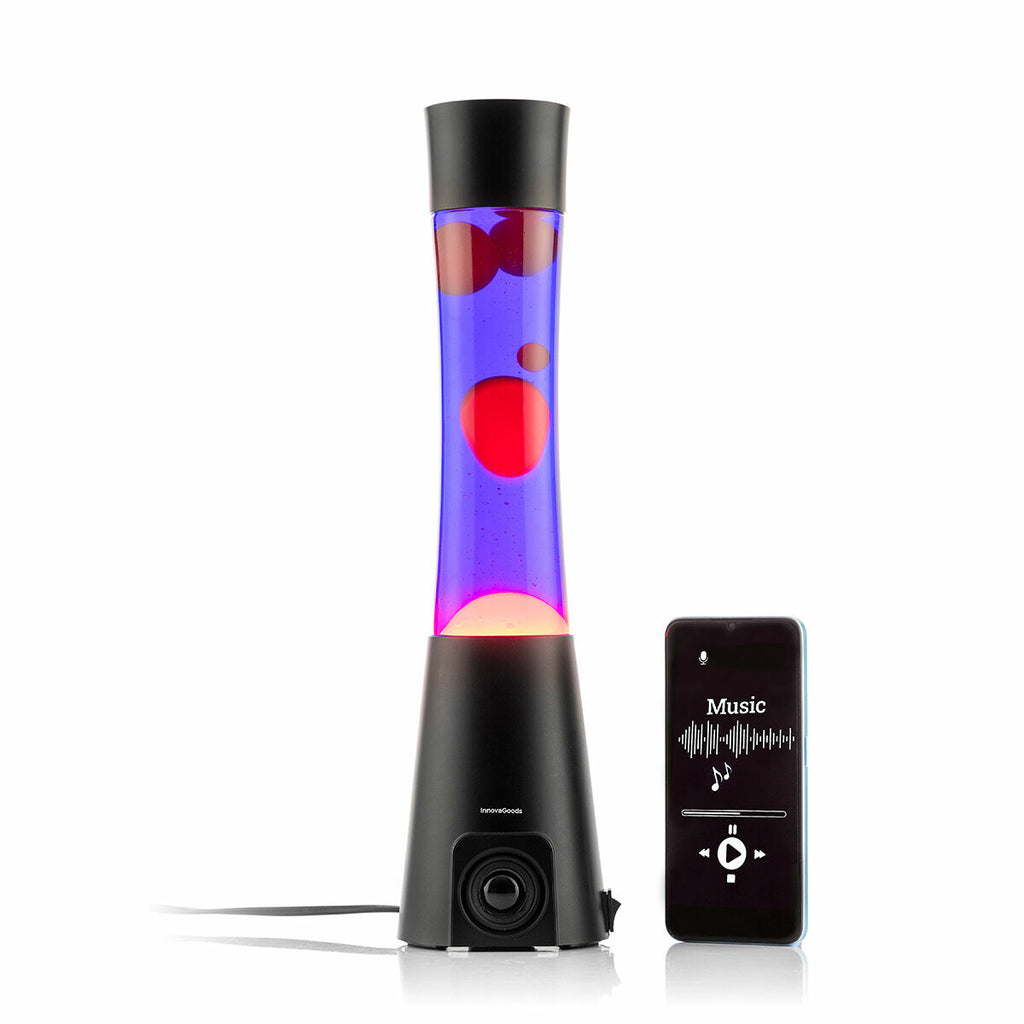 Lámpara de Lava con Altavoz Bluetooth