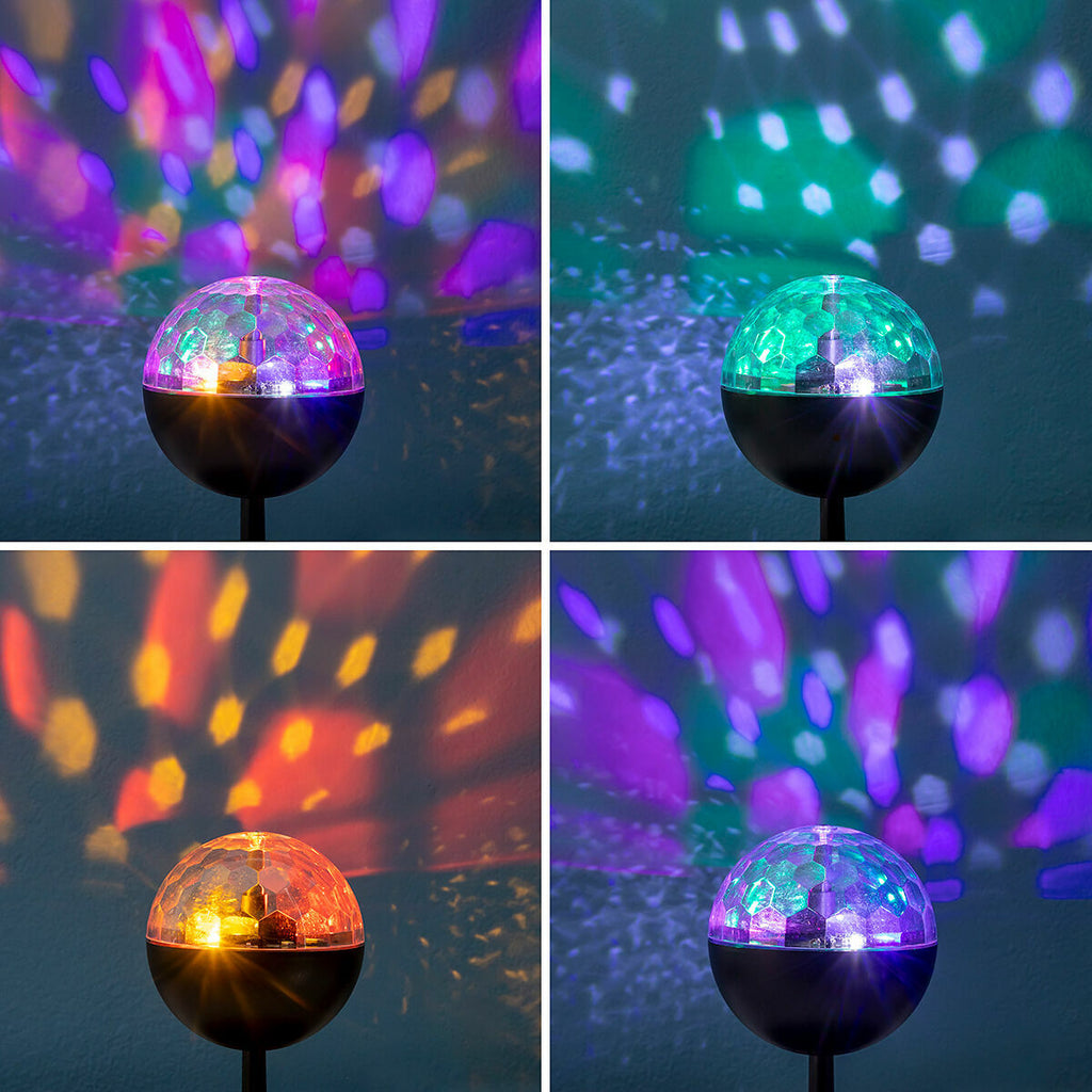 Bola Disco LED con Altavoz Bluetooth