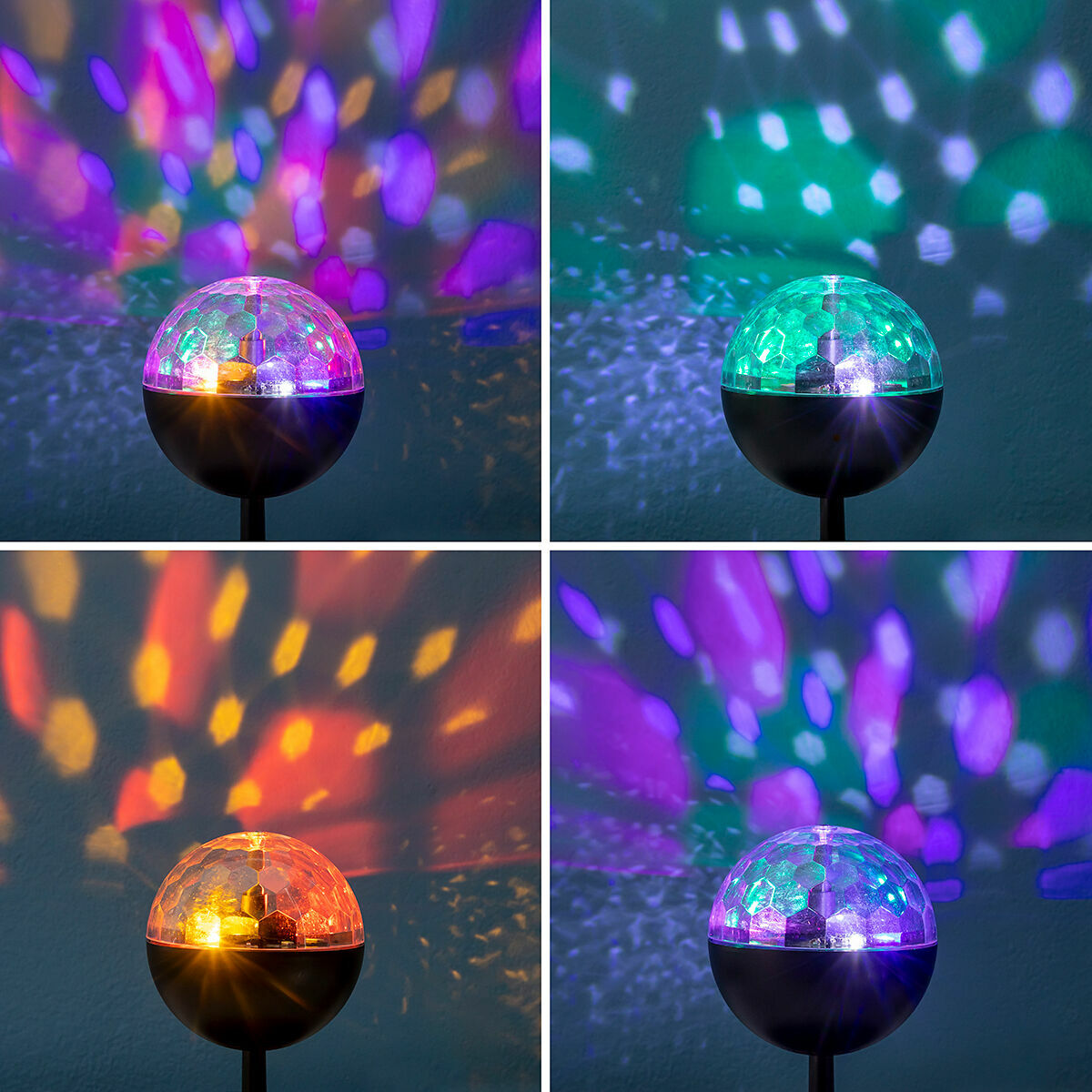 Bola Disco LED con Altavoz Bluetooth
