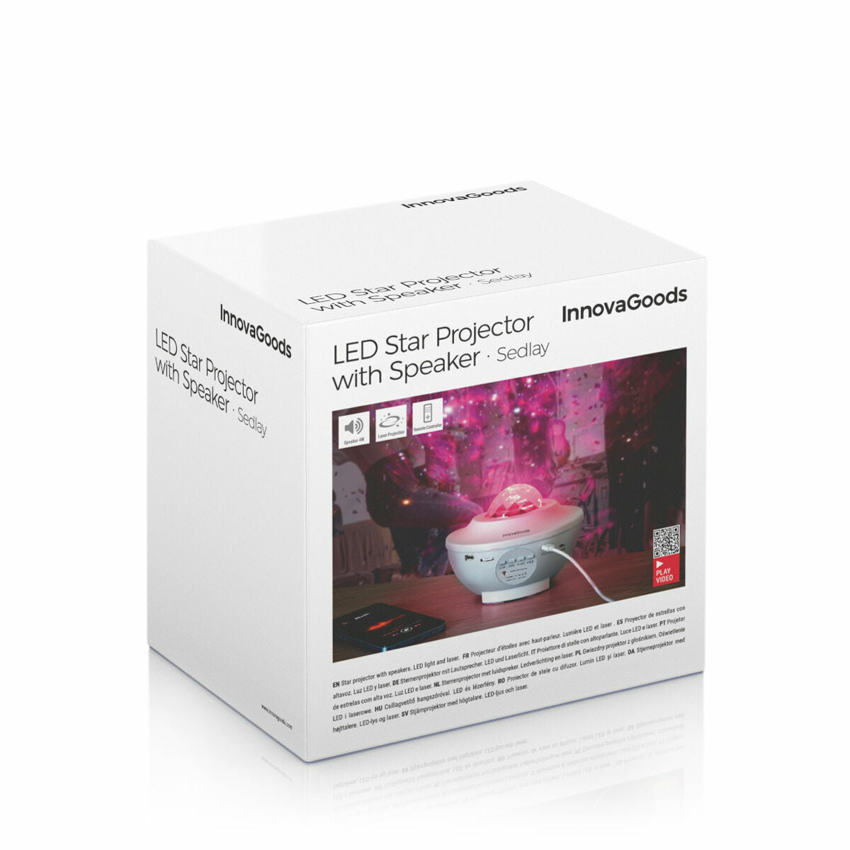 Proyector Galaxia con Altavoz Bluetooth