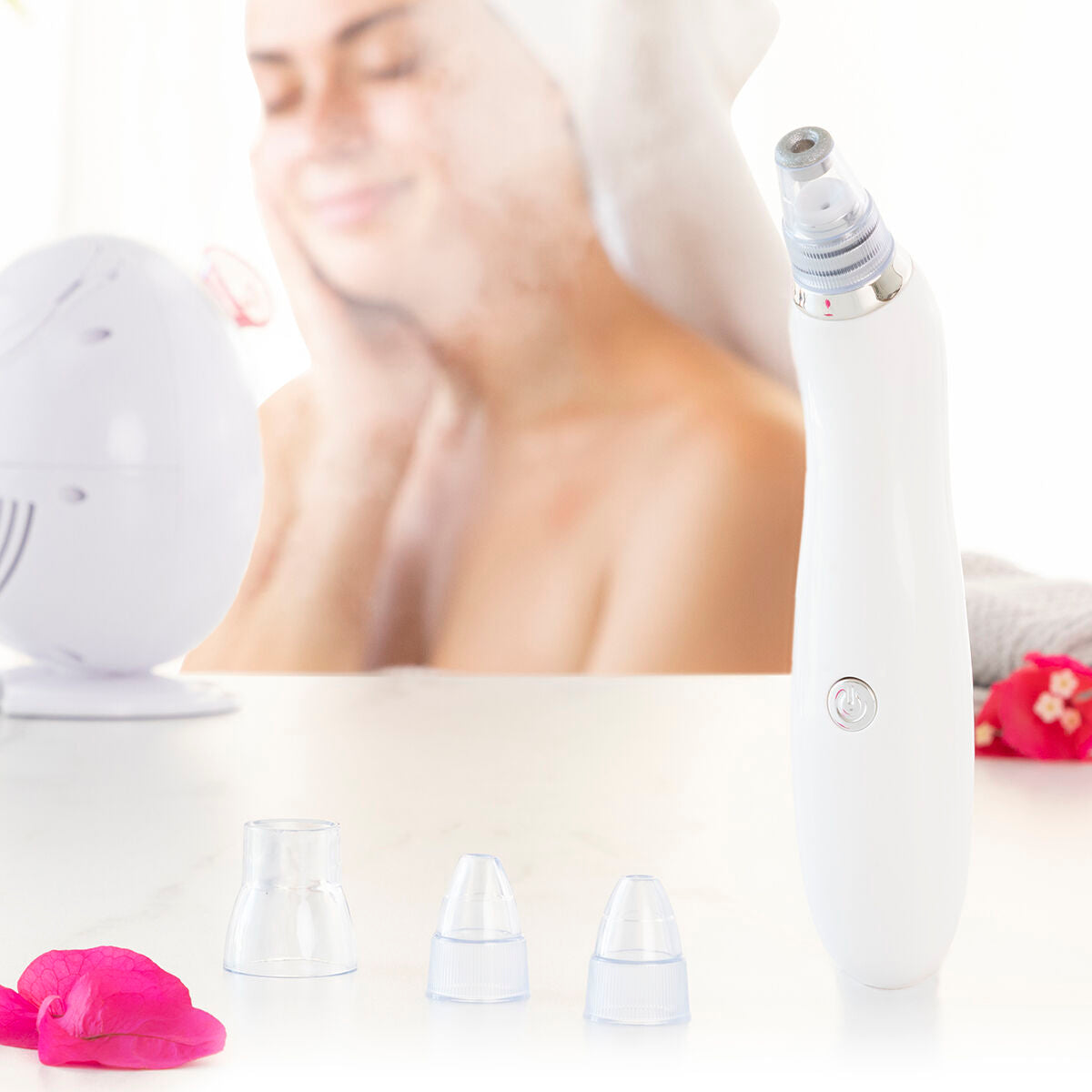 Sauna Facial y Limpiador de Puntos Negros