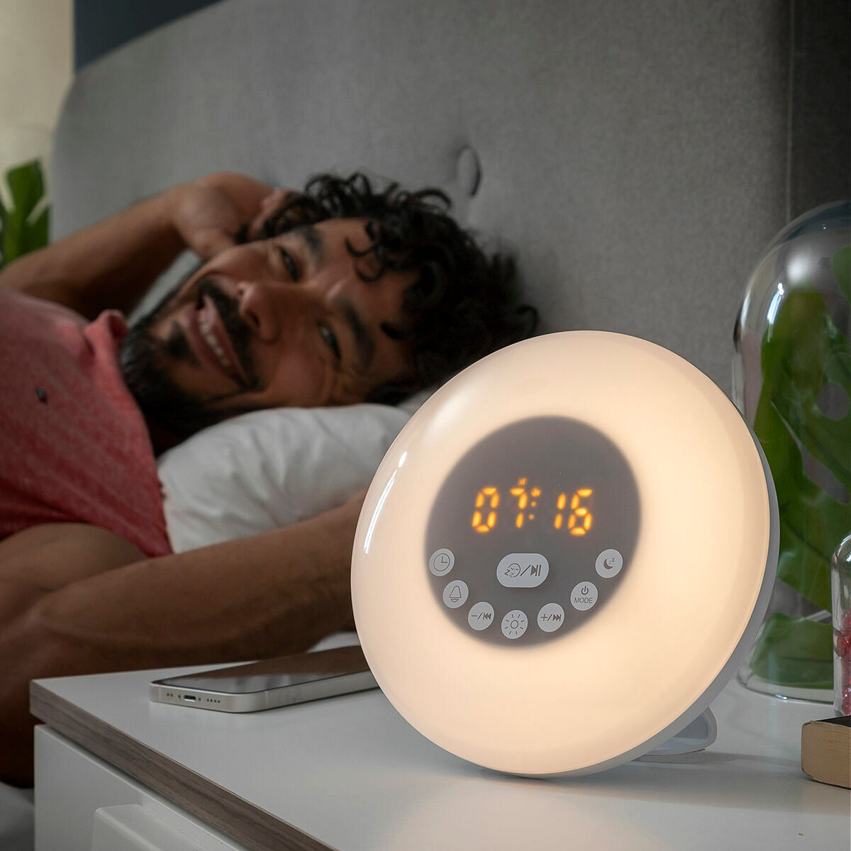 Despertador Amanecer con Altavoz