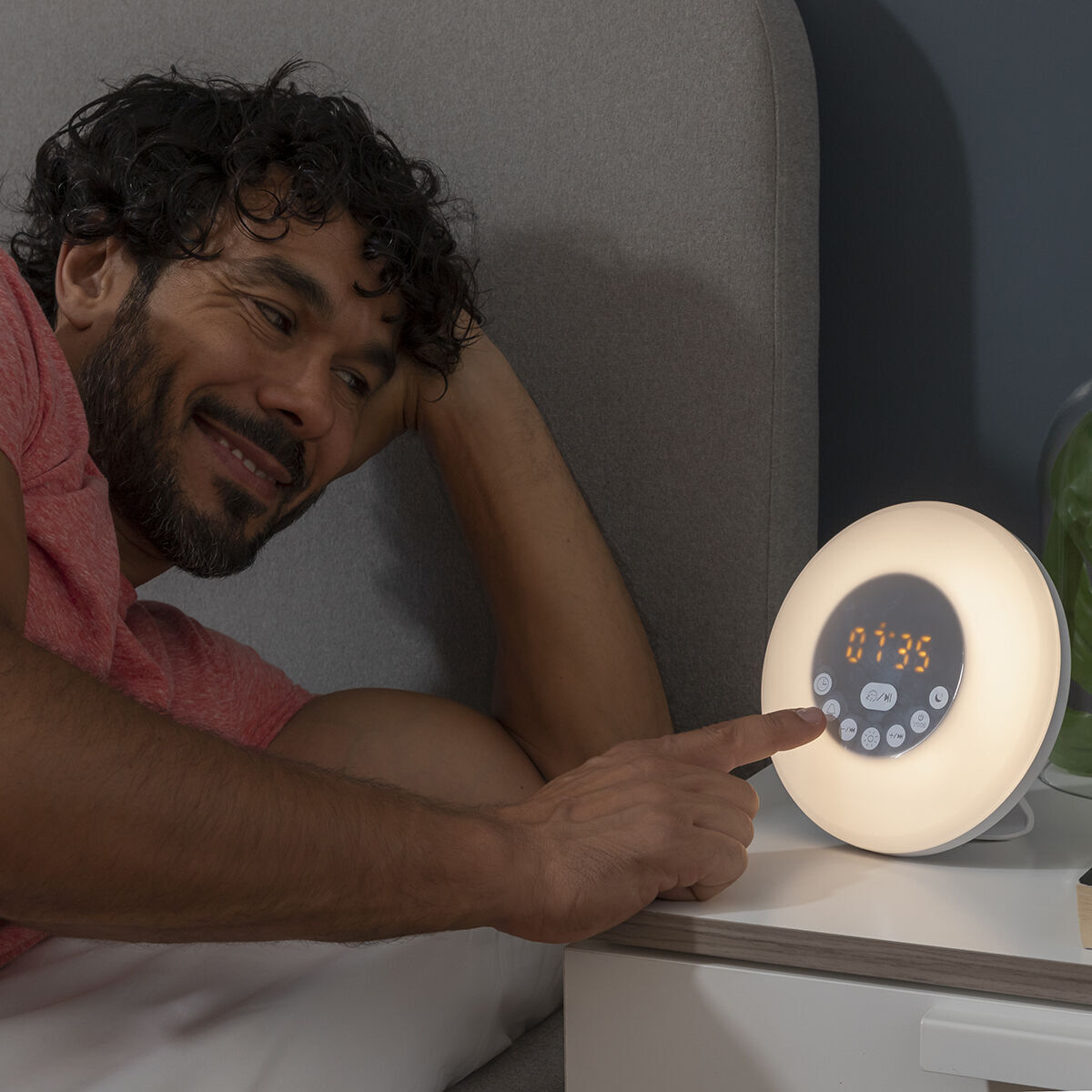 Despertador Amanecer con Altavoz