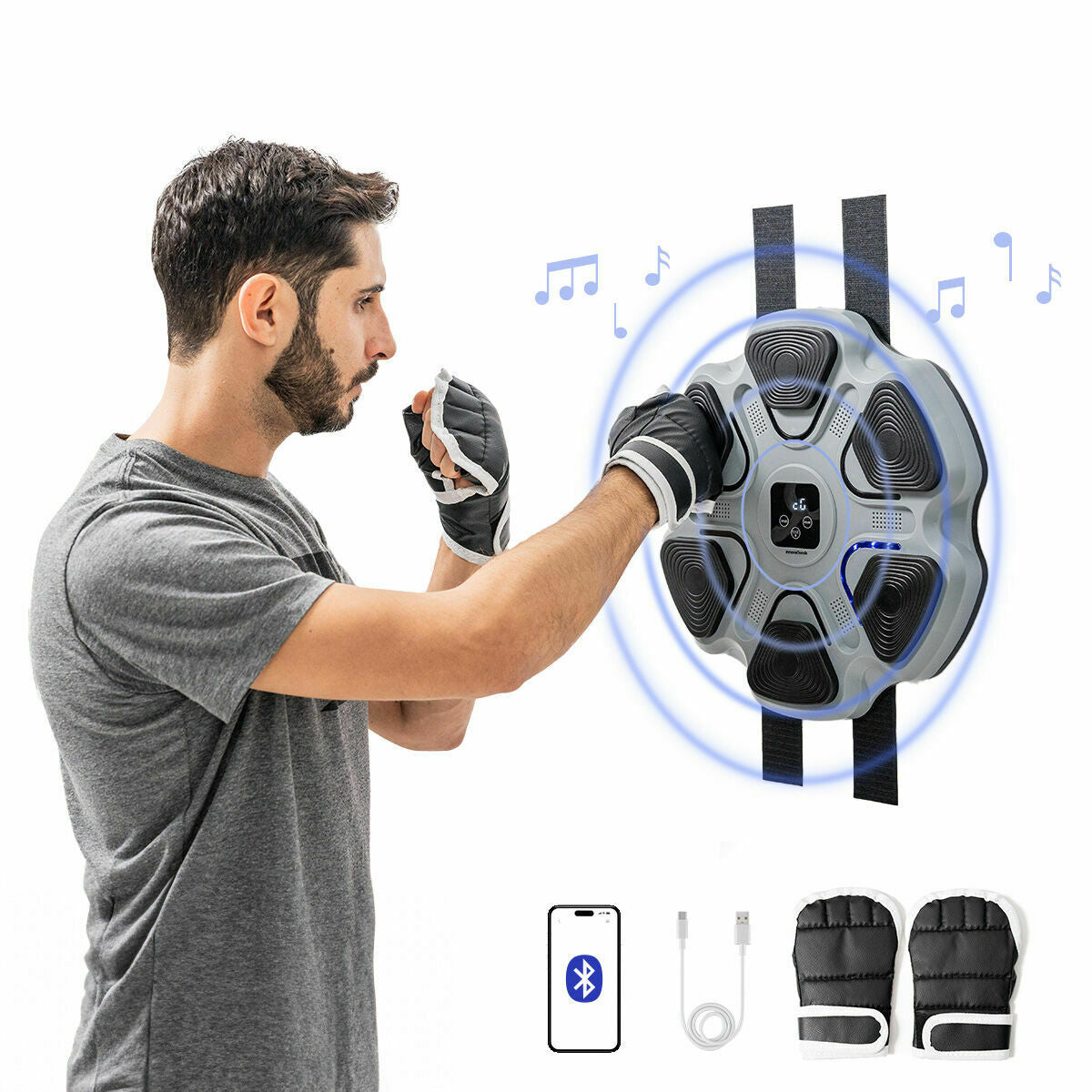 Máquina de Boxeo Musical Bluetooth